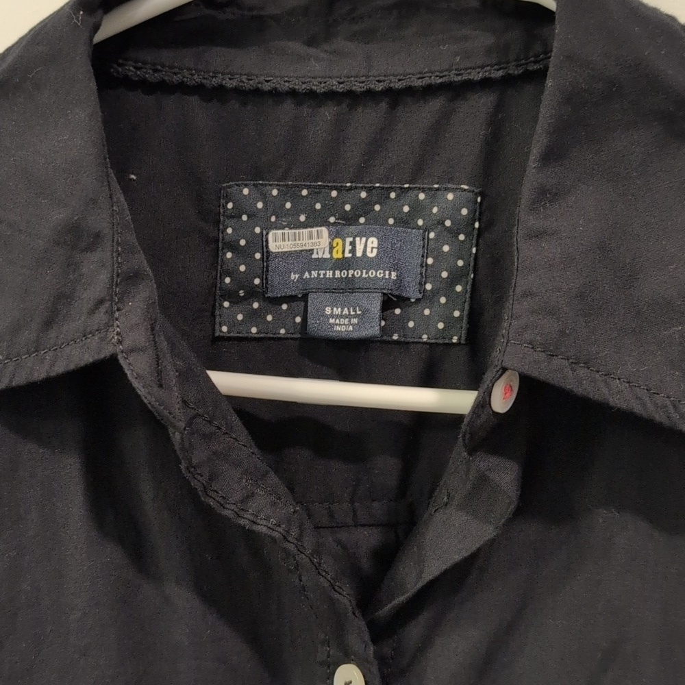 Anthropologie - Maeve The Bennet Buttondown Shirt - Small - Picture 7 of 10